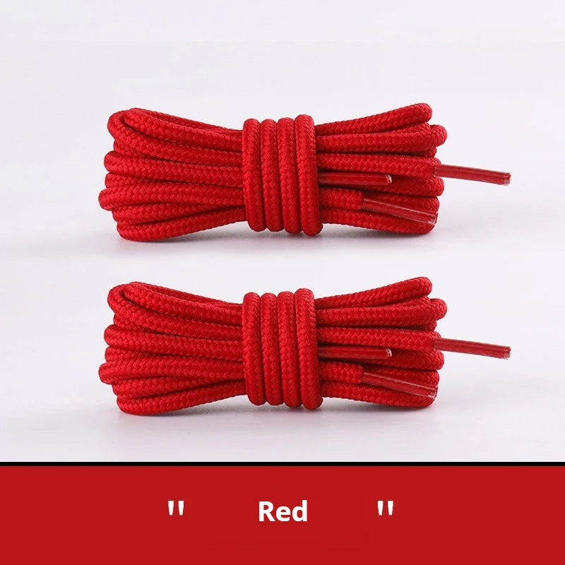 2 Pair Classic Round Shoelaces for Sneakers Boots Hiking Shoes Shoelace Oxford Heavy Duty and Durable Shoe Laces