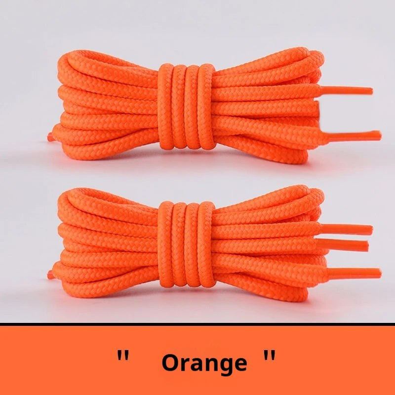 2 Pair Classic Round Shoelaces for Sneakers Boots Hiking Shoes Shoelace Oxford Heavy Duty and Durable Shoe Laces