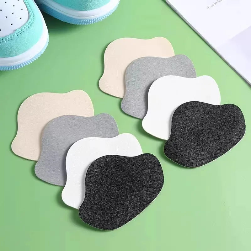 6/18 Stück Fersenreparatur-Patches für Sneaker, Anti-Verschleiß Fersenschutz, selbstklebende Rückseite, Fersenreparaturprodukte