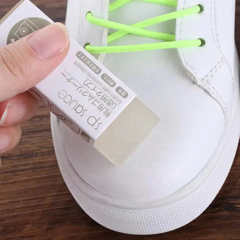 Schuhreinigungs-Radierer Sneaker-Pflege Lederreiniger Reinigung für Wildleder-Lederschuhe Stiefel Neuer Radiergummi Schuhbürste