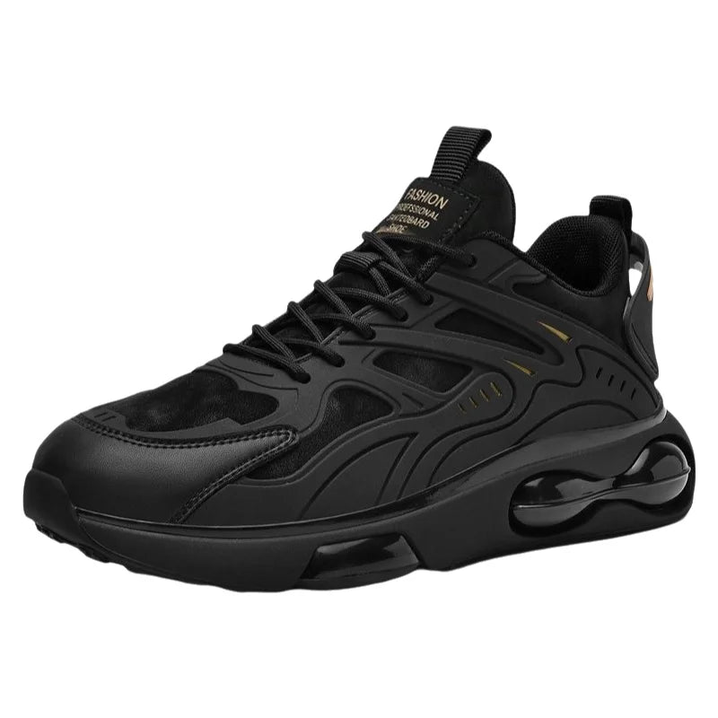 Herren Atmungsaktive Frühling Herbst Neue Sportschuhe Lässige Dad-Sneaker Dicke Sohle Flache Schnürschuhe Laufschuhe für Jugendliche