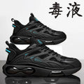 Herren Atmungsaktive Frühling Herbst Neue Sportschuhe Lässige Dad-Sneaker Dicke Sohle Flache Schnürschuhe Laufschuhe für Jugendliche