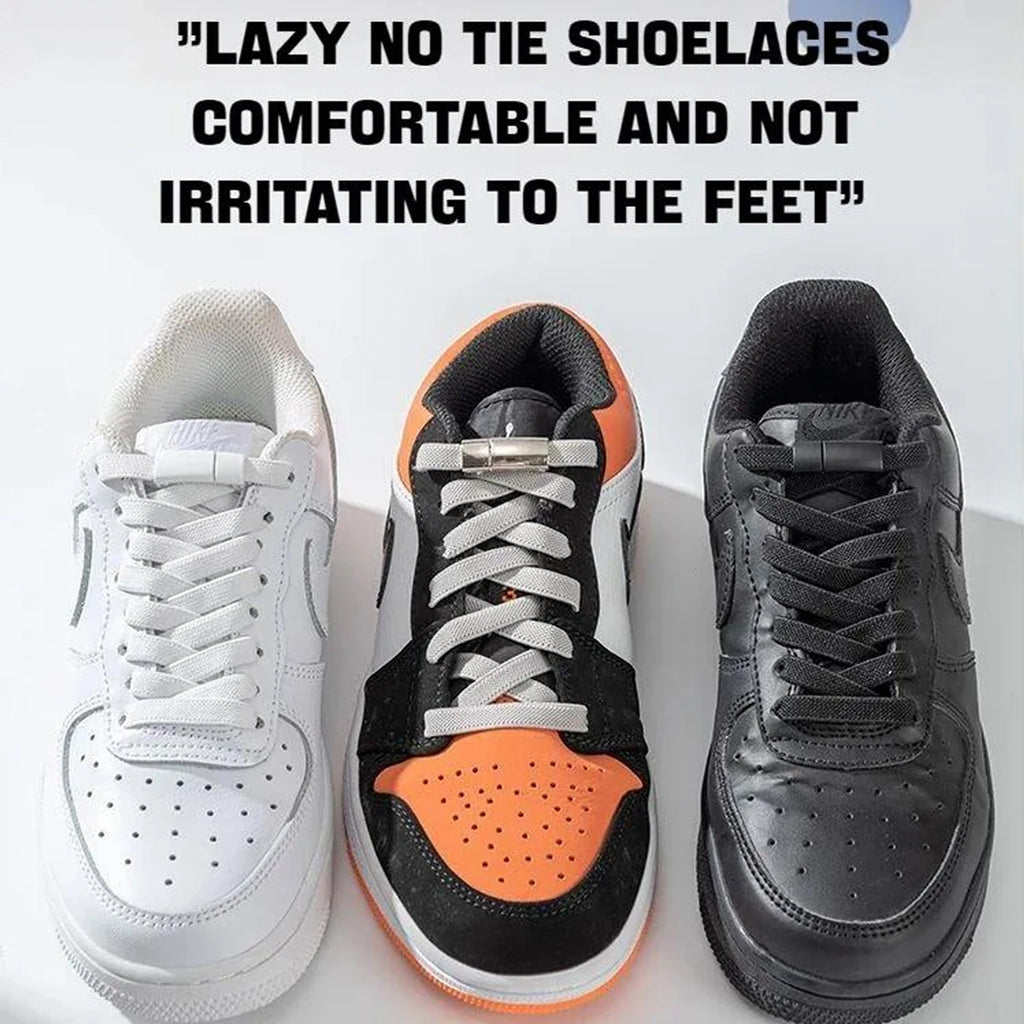 Magnetische Schnellschnürsenkel, flache elastische Schnürsenkel für Erwachsene und Kinder, passend für Sneakers und Stiefel