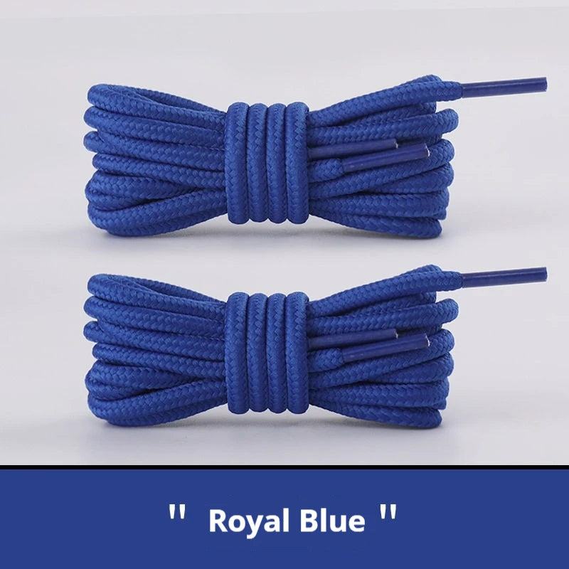 2 Pair Classic Round Shoelaces for Sneakers Boots Hiking Shoes Shoelace Oxford Heavy Duty and Durable Shoe Laces