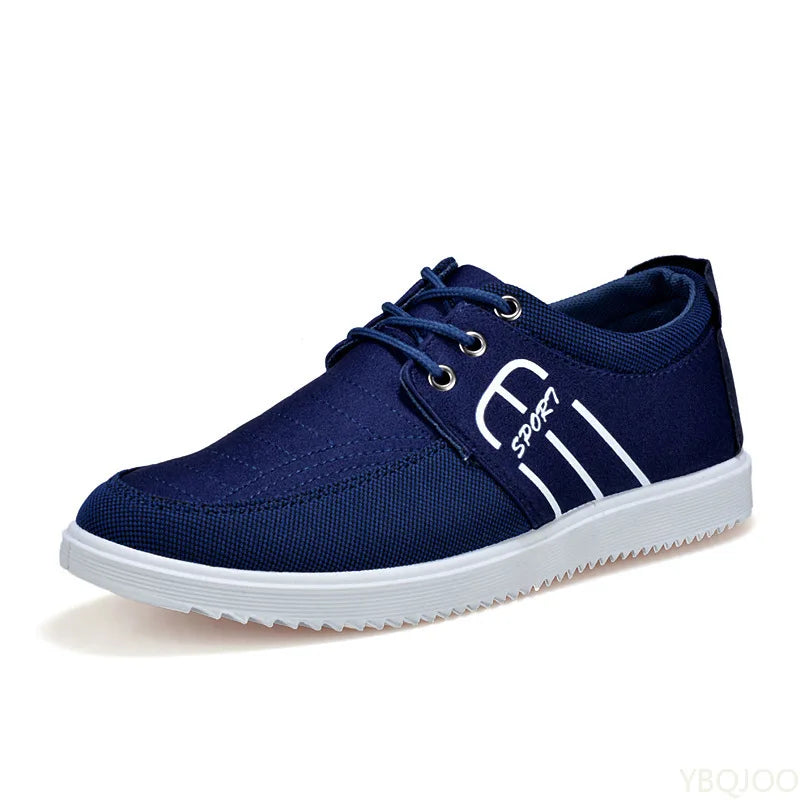 Men's New Fashion Lace Up Footwear Casual Canvas Shoes Men Light Breathable Sneakers Classic male Vulcanized Shoes Zapatos Homme