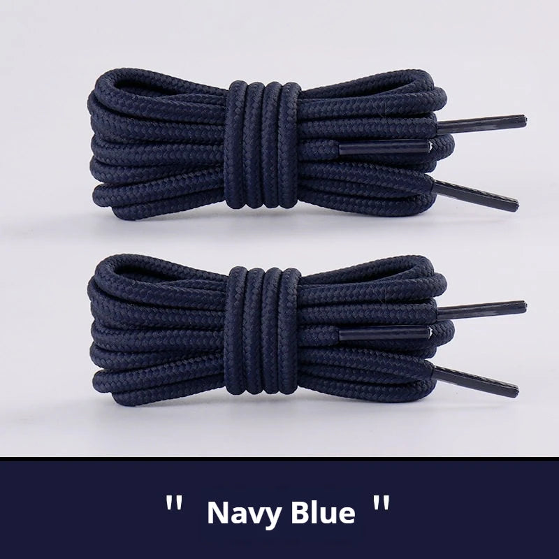 2 Pair Classic Round Shoelaces for Sneakers Boots Hiking Shoes Shoelace Oxford Heavy Duty and Durable Shoe Laces