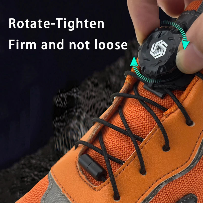 Modische Drehschnallen-Schnürsenkel, automatische Schnürsenkel ohne Binden, für Kinder und Erwachsene, Sneaker, keine Schnürsenkel, Schuhzubehör, 1 Paar/2 Paar