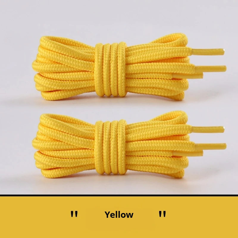 2 Pair Classic Round Shoelaces for Sneakers Boots Hiking Shoes Shoelace Oxford Heavy Duty and Durable Shoe Laces