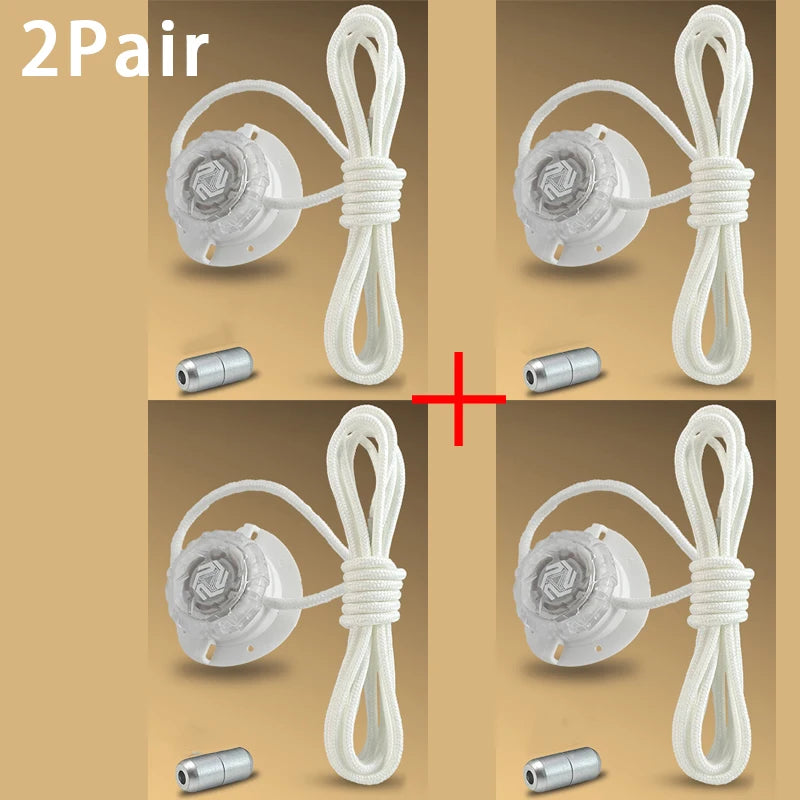 Modische Drehschnallen-Schnürsenkel, automatische Schnürsenkel ohne Binden, für Kinder und Erwachsene, Sneaker, keine Schnürsenkel, Schuhzubehör, 1 Paar/2 Paar